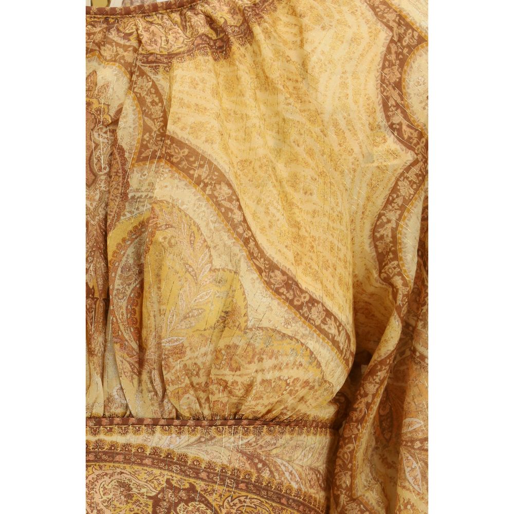 Zimmermann Blouses - Women’s Bicolor Cotton Blouse