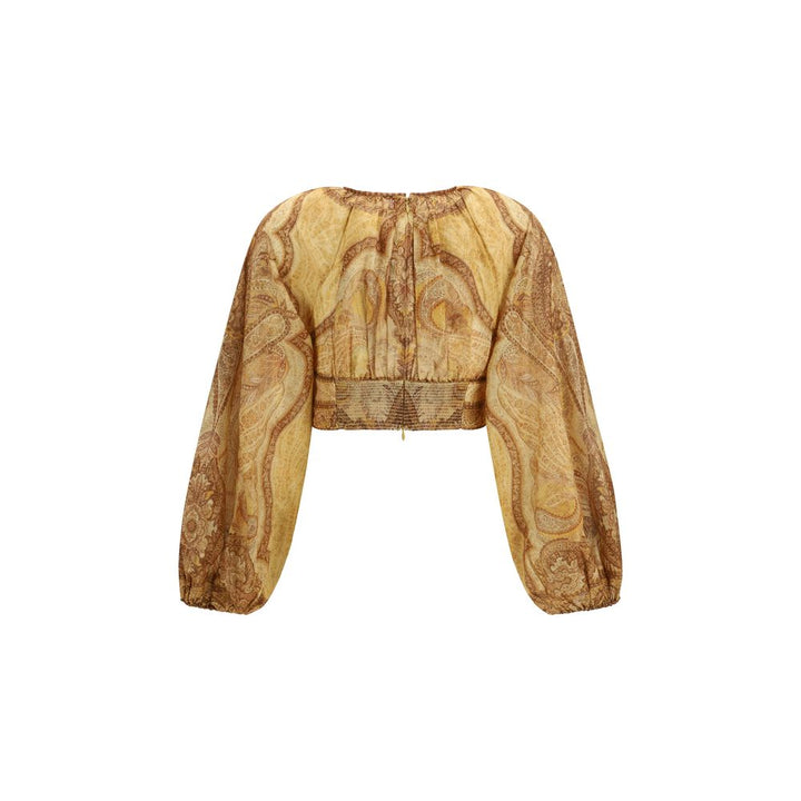 Zimmermann Blouses - Women’s Bicolor Cotton Blouse