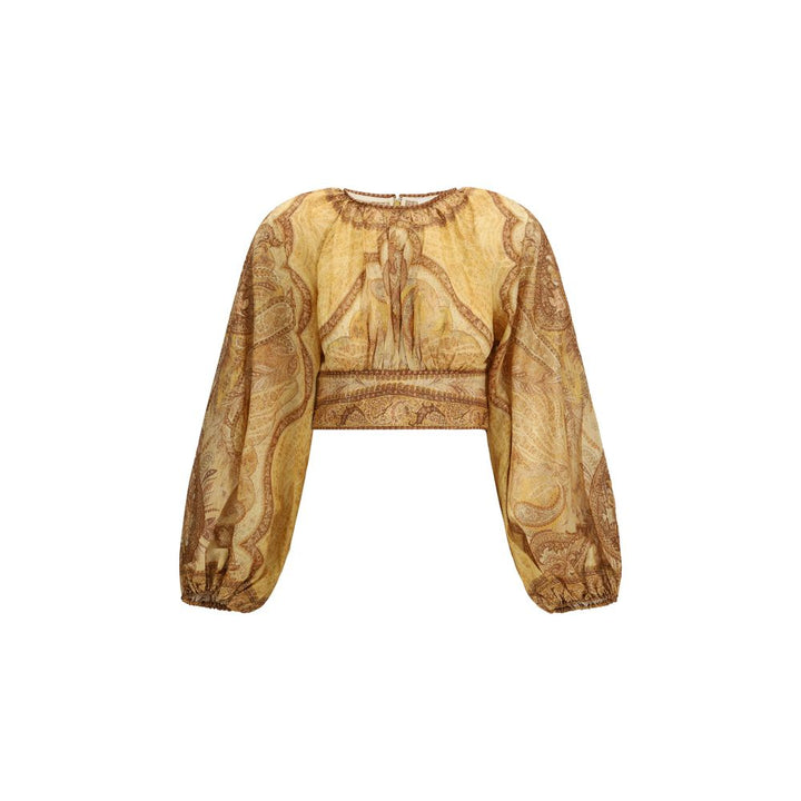 Zimmermann Blouses - Women’s Bicolor Cotton Blouse