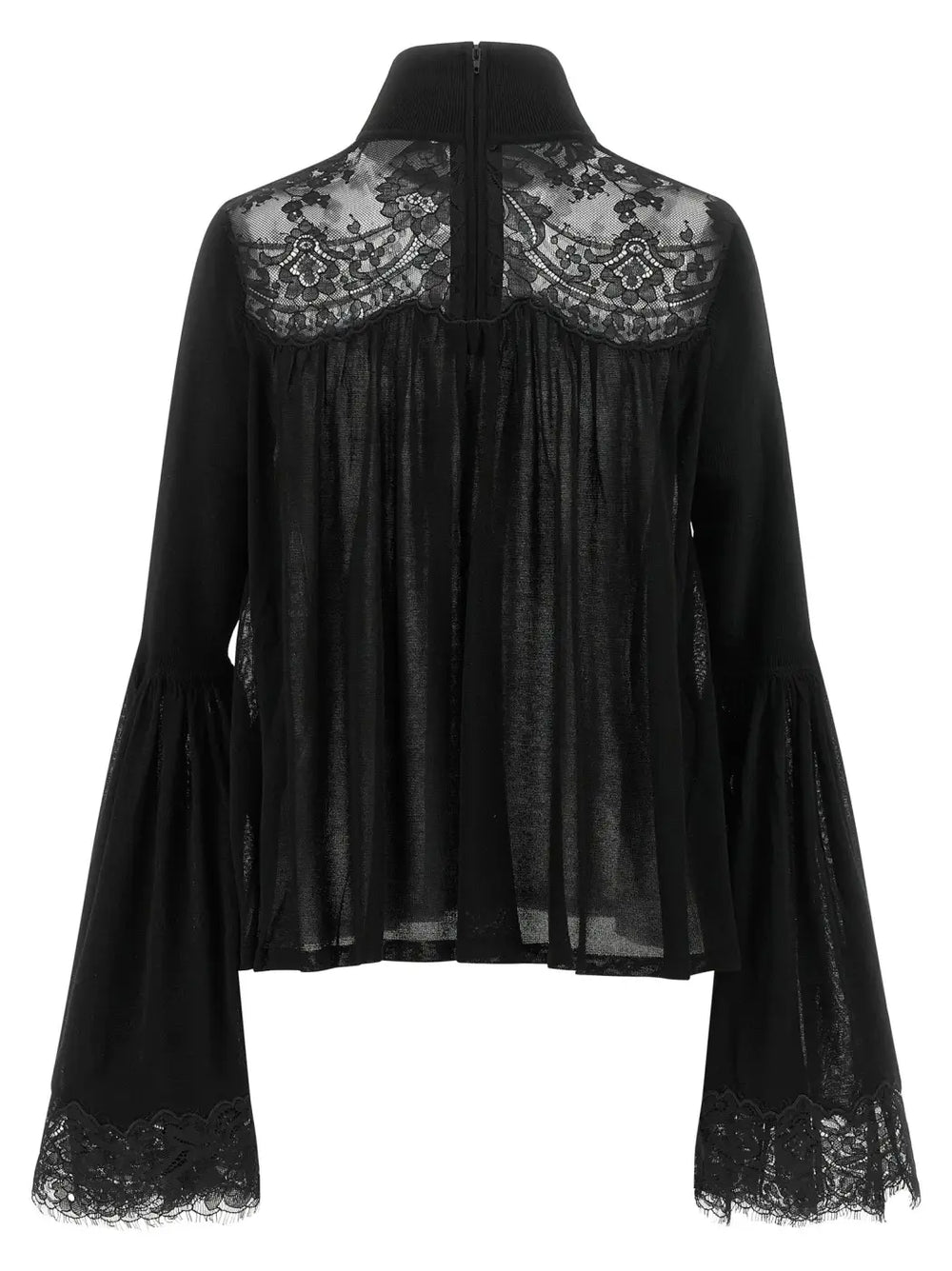 Zimmermann Black Lyocell Blouse
