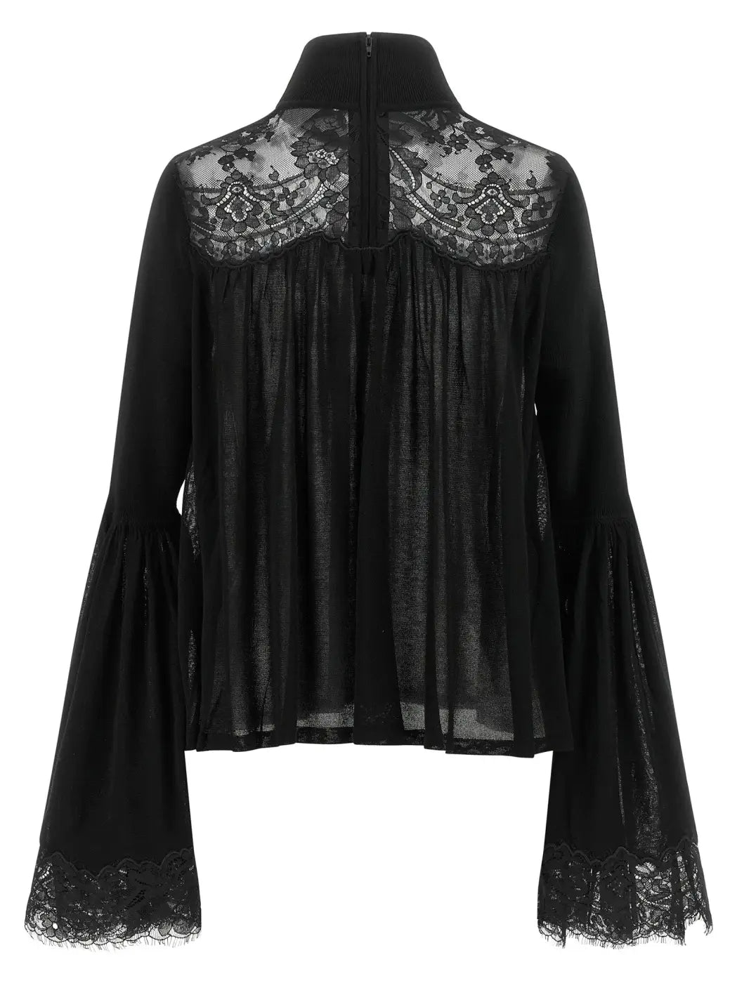 Zimmermann Black Lyocell Blouse