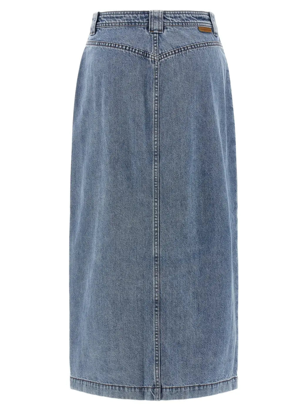 Zimmermann Blue Cotton Midi Skirt