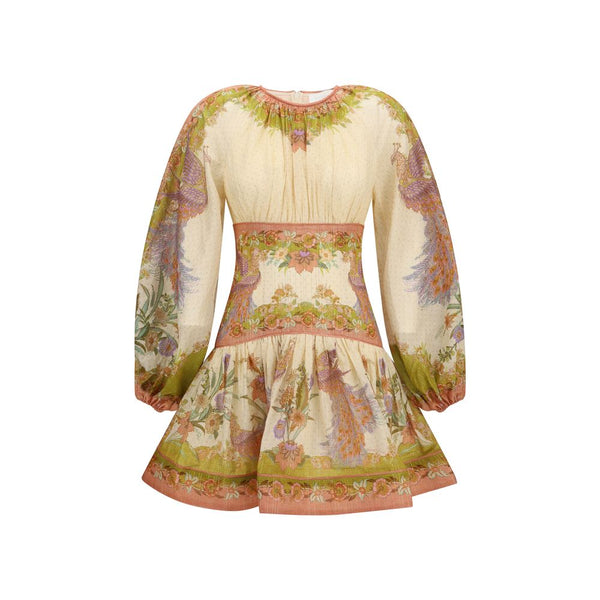 Zimmermann Multicolor Cotton Casual Dress women’s dress
