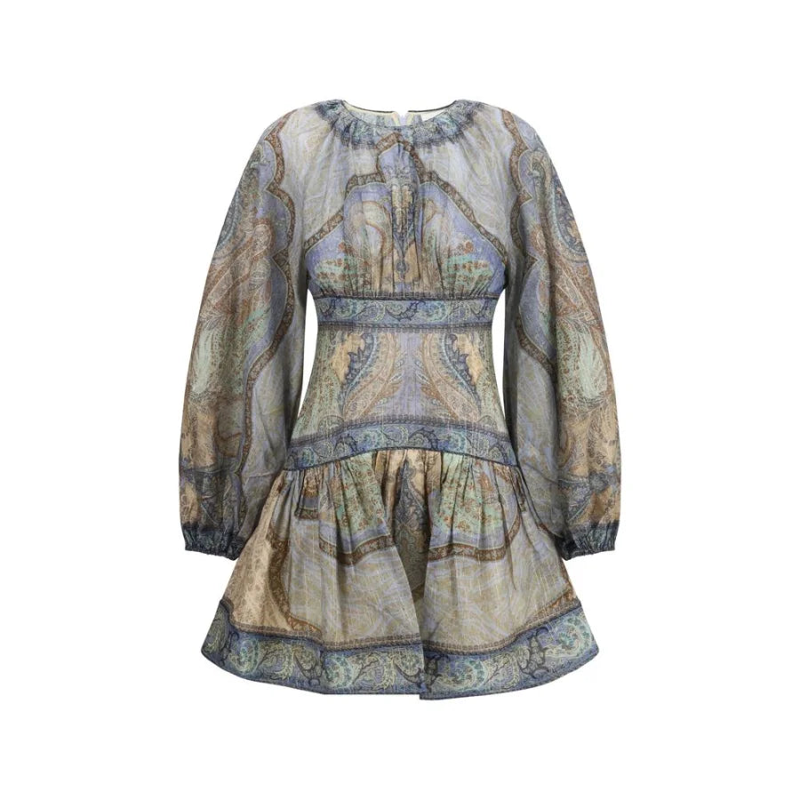 Zimmermann Multicolor Cotton Casual Dress