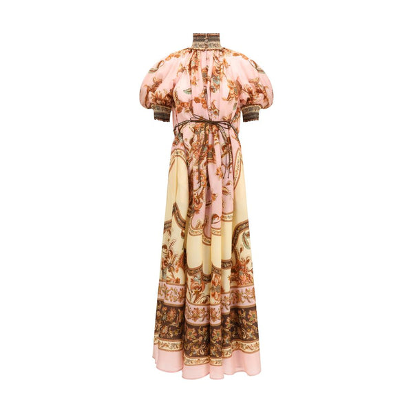 Zimmermann Multicolor Silk Casual Dress women’s dress