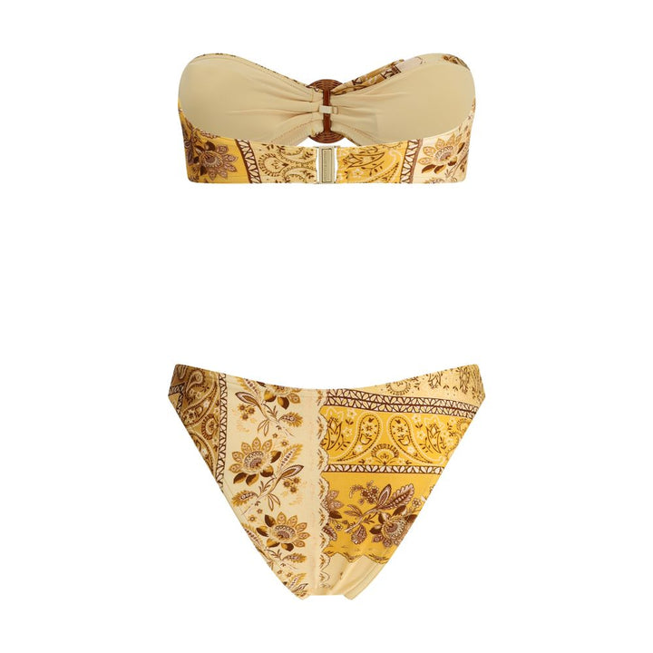 Zimmermann Yellow Lycra Bikini - Women’s