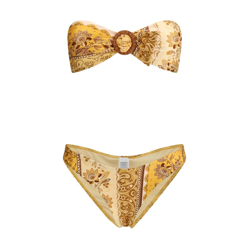 Zimmermann Yellow Lycra Bikini - Women’s