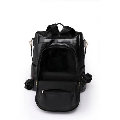 Elevate Your Style with the Chic Zipper Pocket Backpack Bags Shopping bags Trendsi