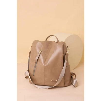 Elevate Your Style with the Chic Zipper Pocket Backpack Bags Shopping bags Trendsi