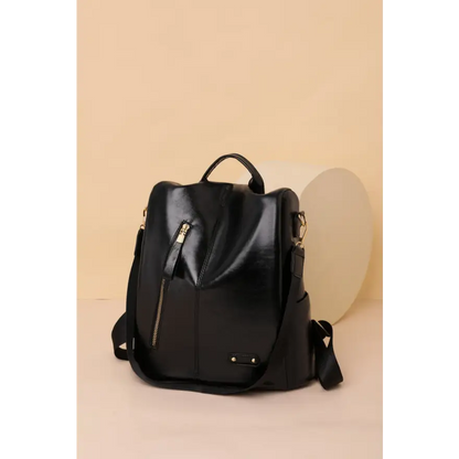 Elevate Your Style with the Chic Zipper Pocket Backpack Bags Shopping bags Trendsi