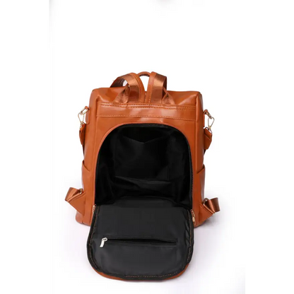 Elevate Your Style with the Chic Zipper Pocket Backpack Bags Shopping bags Trendsi